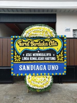 Papan Bunga Duka di Babakan Ciparay