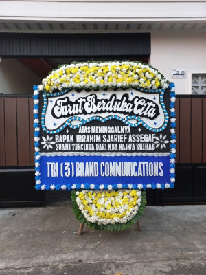Papan Bunga Duka di Babakan Ciparay